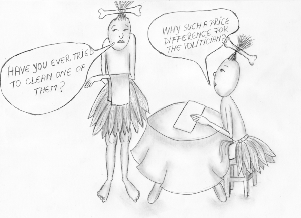 Creation of Cannibals and Politicians: Step 3